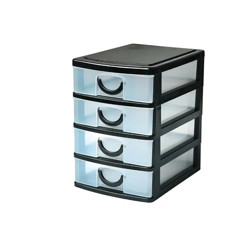 Jewelry Storage Box with Drawers - 4-Layer Clear Organizer for Rings, Earrings & Small Accessories, Everstock