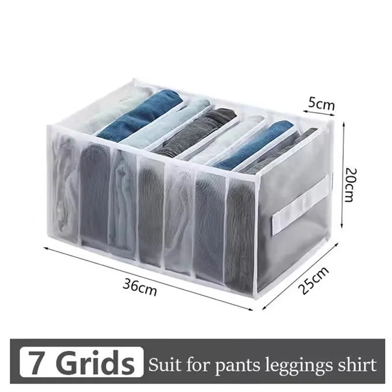 Closet Underwear Organizer Box - Wardrobe Drawer Dividers for Bras, Socks & Folded Clothes, Everstock