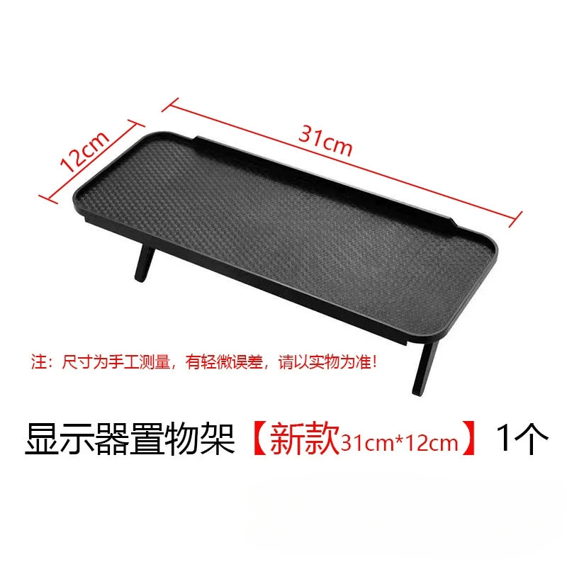 TV Top Shelf Organizer - Adjustable Monitor Stand Rack for Router & Desktop Storage, Everstock
