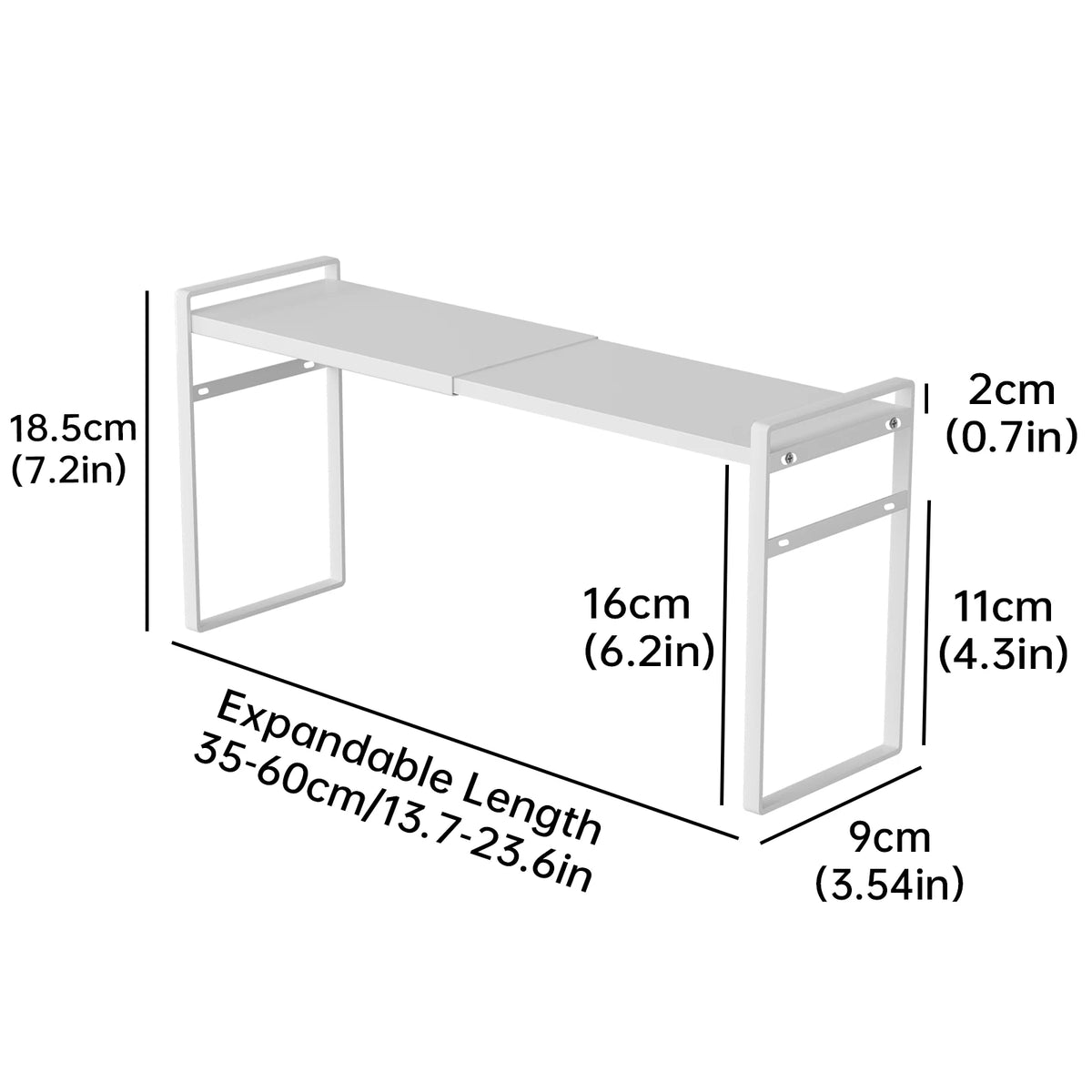 Bathroom Mirror Cabinet Storage Box - Partitioned Layered Organizer for Cosmetics & Toiletries, Everstock