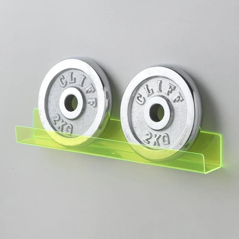 Acrylic Bookshelf Ledge - Clear Wall-Mounted Floating Display Shelf for Kids Books and Records, Everstock