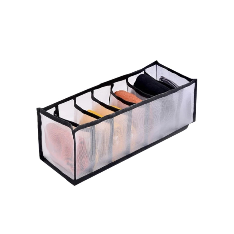 Wardrobe Shelf Divider Organizer - Closet Storage for Clothes, Socks & Underwear, Home Drawer Organization, Everstock