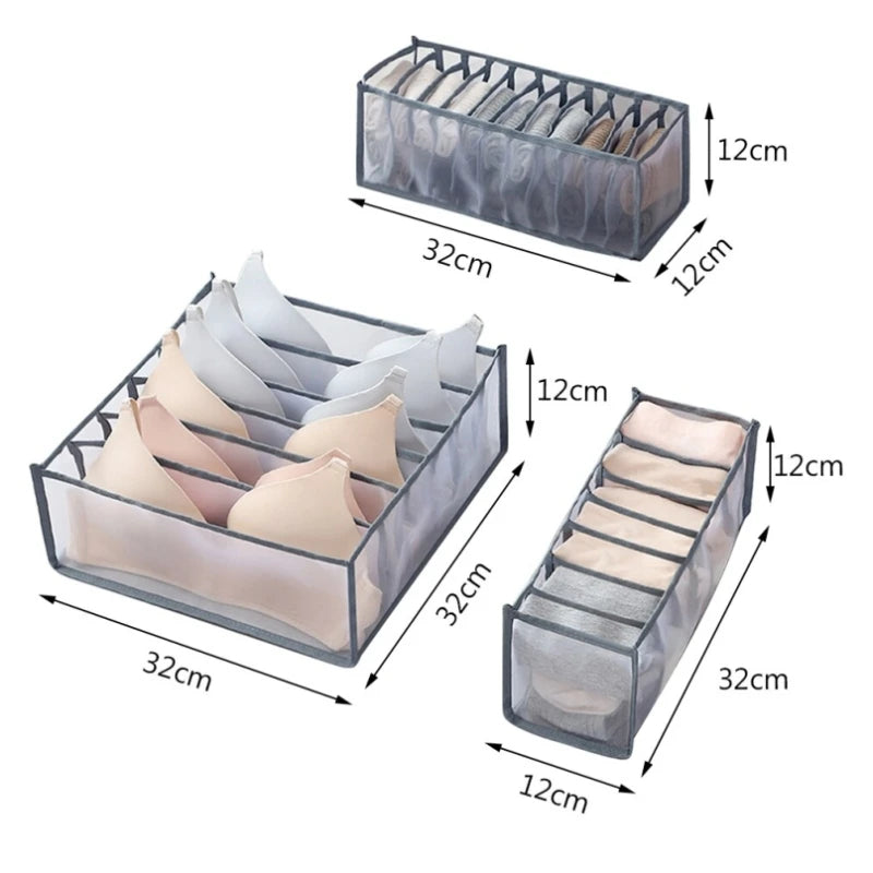 Wardrobe Shelf Divider Organizer - Closet Storage for Clothes, Socks & Underwear, Home Drawer Organization, Everstock