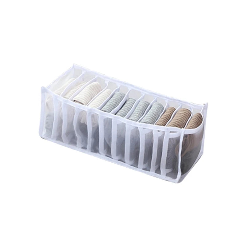 Wardrobe Shelf Divider Organizer - Closet Storage for Clothes, Socks & Underwear, Home Drawer Organization, Everstock