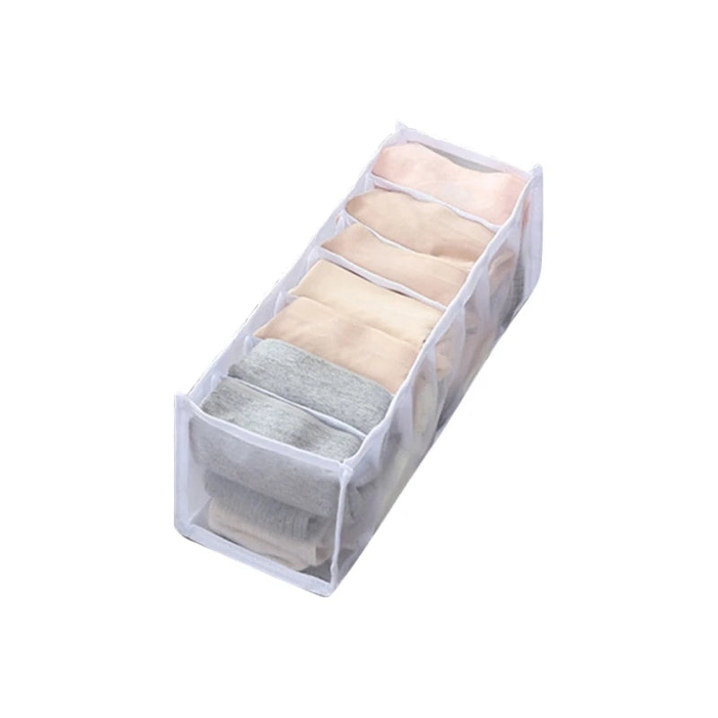 Wardrobe Shelf Divider Organizer - Closet Storage for Clothes, Socks & Underwear, Home Drawer Organization, Everstock