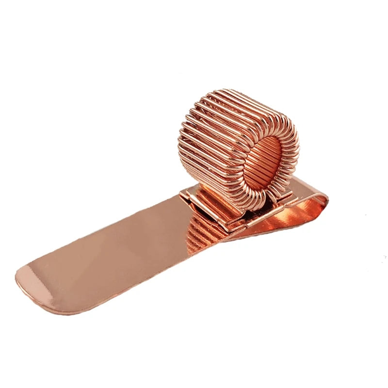 Metal Pen Holder Clip - Expandable Pen Loop for Notebooks, Planners and Clipboards, Rust-Resistant, Everstock