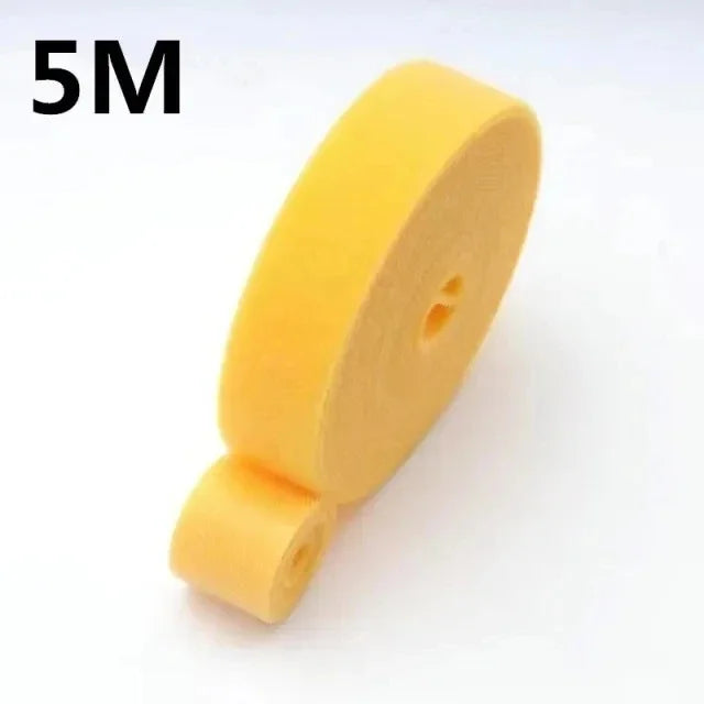 Reusable Cable Ties - Tearable Roll Cord Organizer Straps for Chargers, Desk Leads and Travel, Everstock