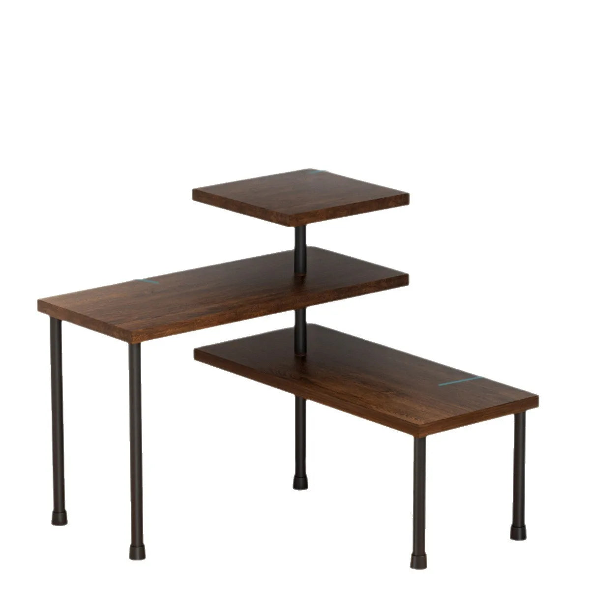 3-Tier Corner Shelf Organizer - Moveable Countertop Rack for Kitchen Spices, Coffee Station & Bathroom, Everstock