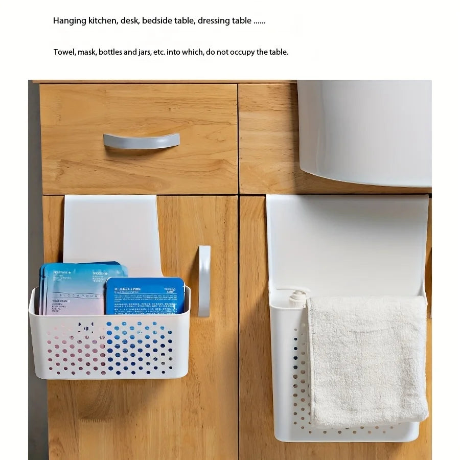 Over-the-Door Cabinet Organizer - Hanging Basket Shelf for Cabinet Doors, Kitchen & Bathroom Storage, Everstock