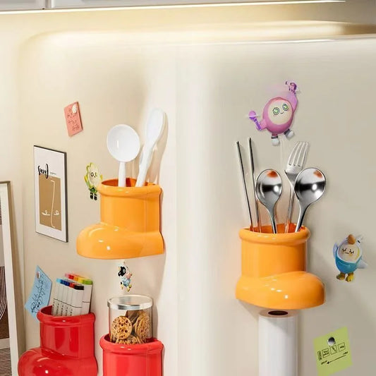 No-Drill Wall Storage Box - Adhesive PC Plastic Shelf Organizer for Keys, Cosmetics and Small Items, Bedroom or Kitchen, Everstock