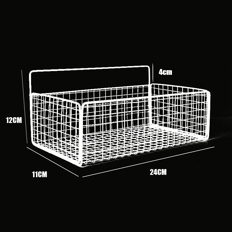 Wall-Mounted Storage Rack - No-Drill Iron Shelf for Coats, Caps & Everyday Essentials in Bedroom & Entryway, Everstock