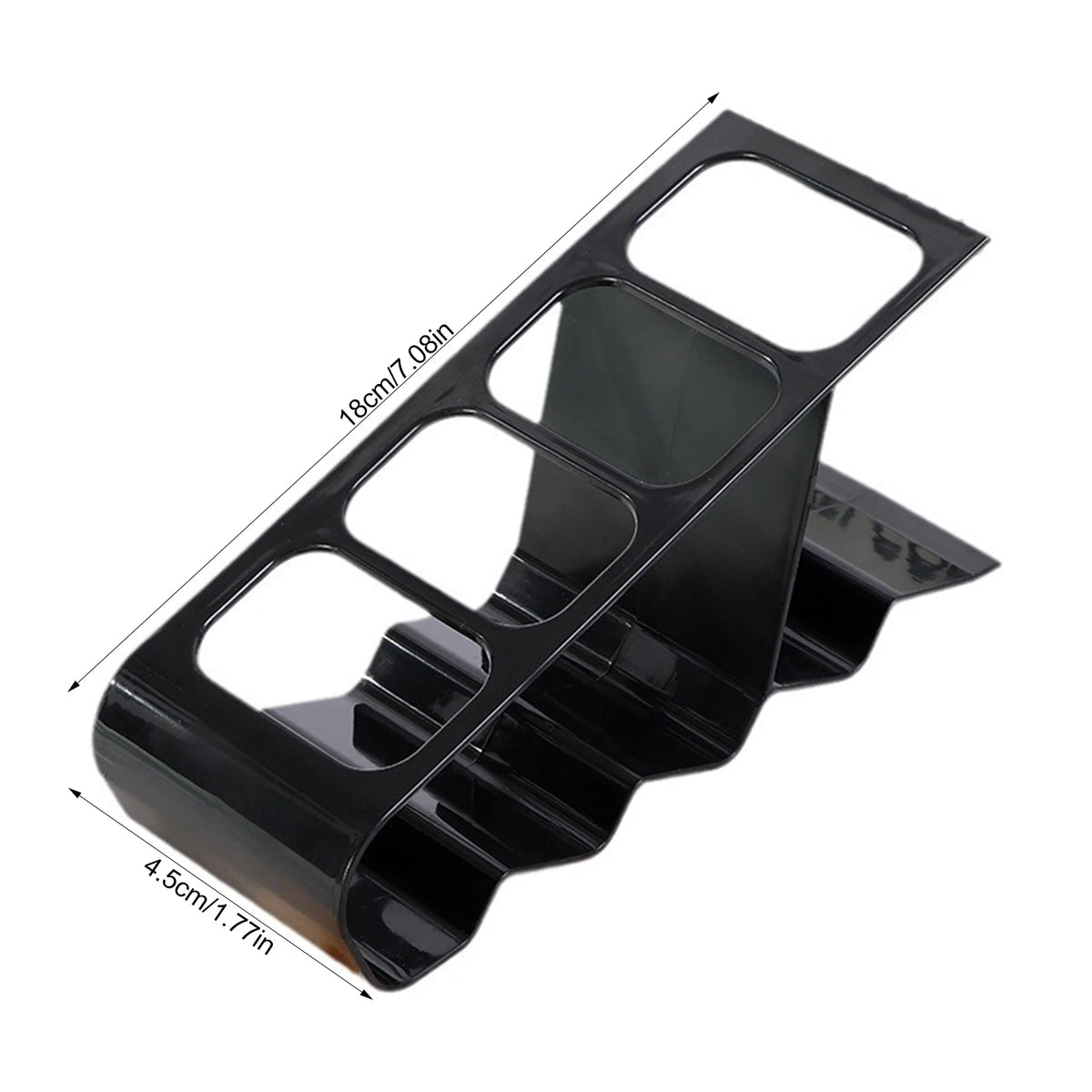 Remote Control Organizer Box - Plastic Desk Tidy Caddy for Remotes, Phones and Small Living Room Items, Everstock