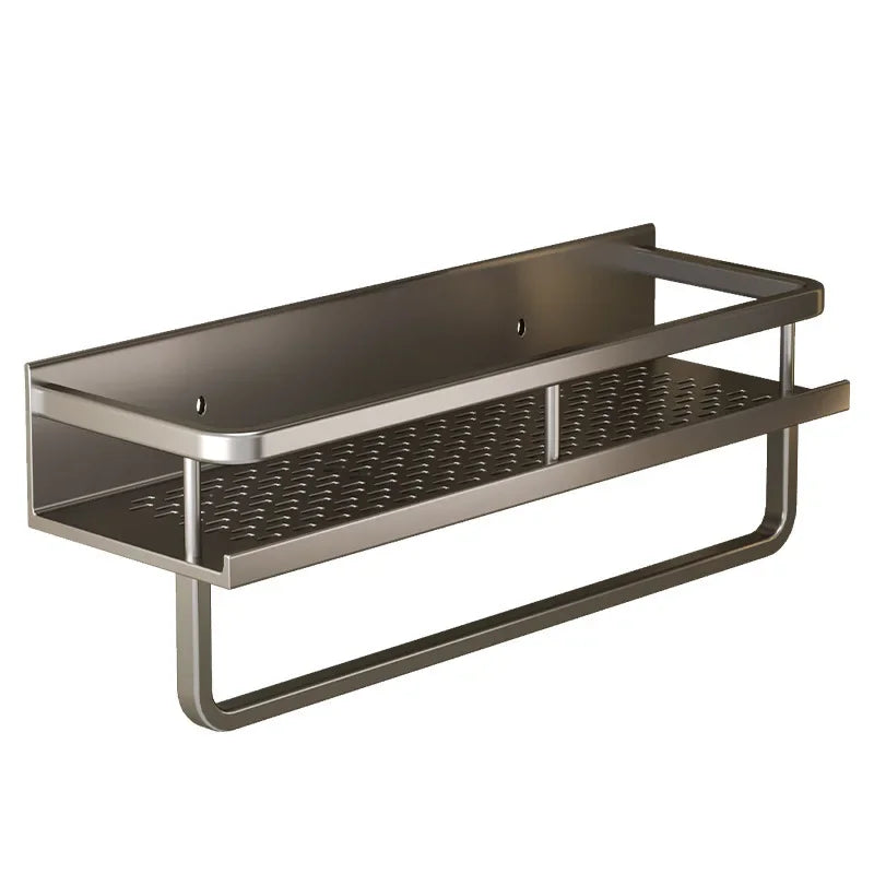 Non-Perforated Wall Storage Rack - Shower Gel Holder for Washbasin & Hand Washing Area, Everstock