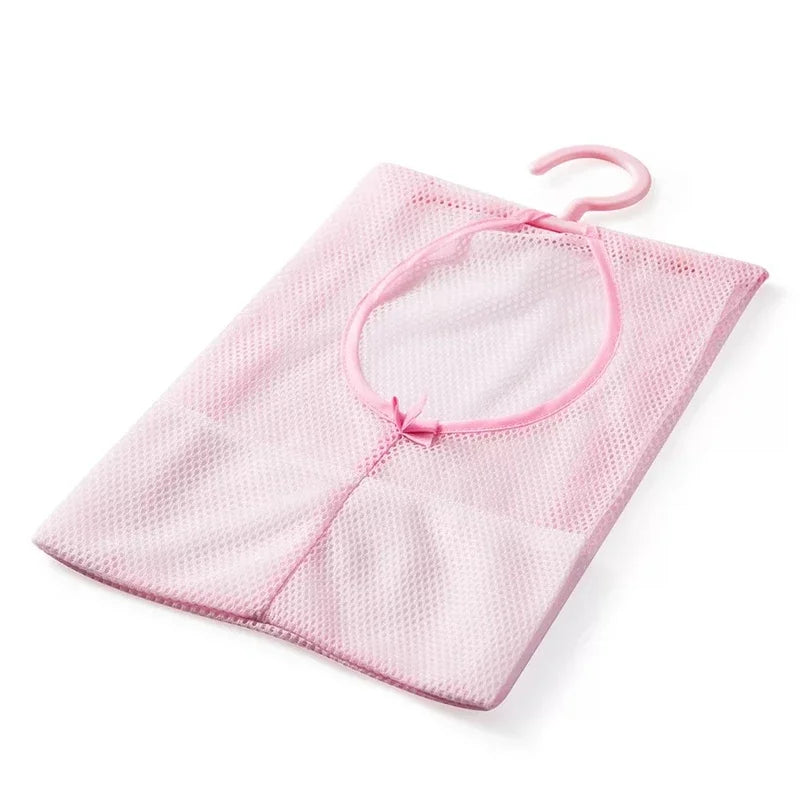 Mesh Storage Bag Organizer - Multifunctional Hanging Net Basket for Kids Toys, Socks & Clothes, Everstock