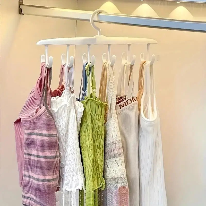 12-Hook Rotating Closet Organizer - Space-Saving Hanger for Ties, Belts & Accessories, Everstock