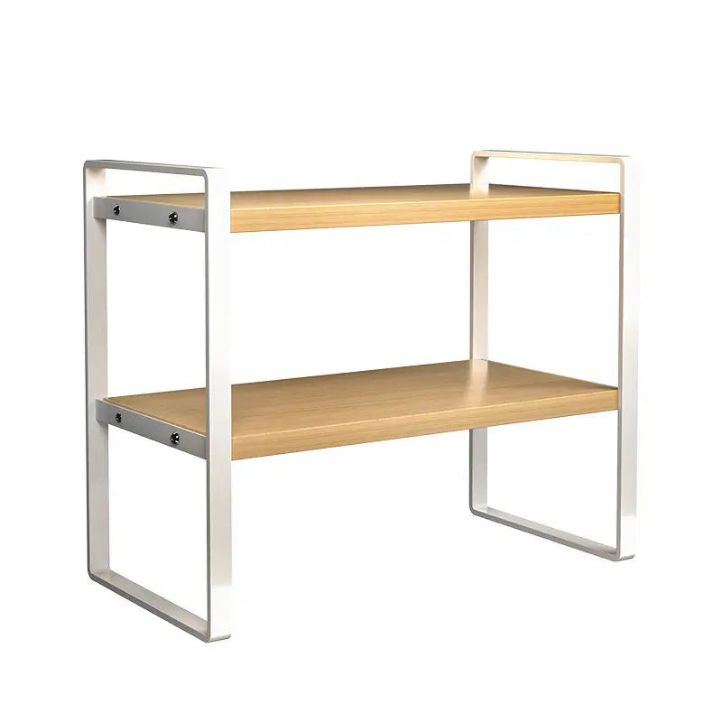 Multi-Layer Desk Organizer Rack - Layered Desktop Storage Shelf for Books, Files and Stationery, Student Desk, Everstock
