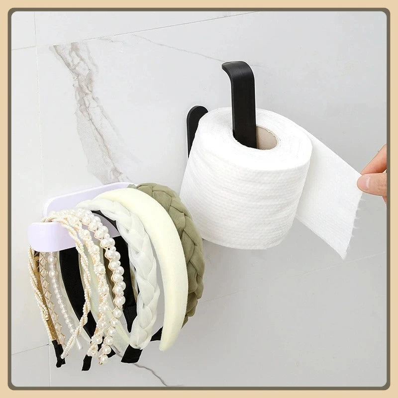 Multifunctional Towel Rack - Wall Shelf with Cloth Hanging Bar for Bathroom Storage, Everstock