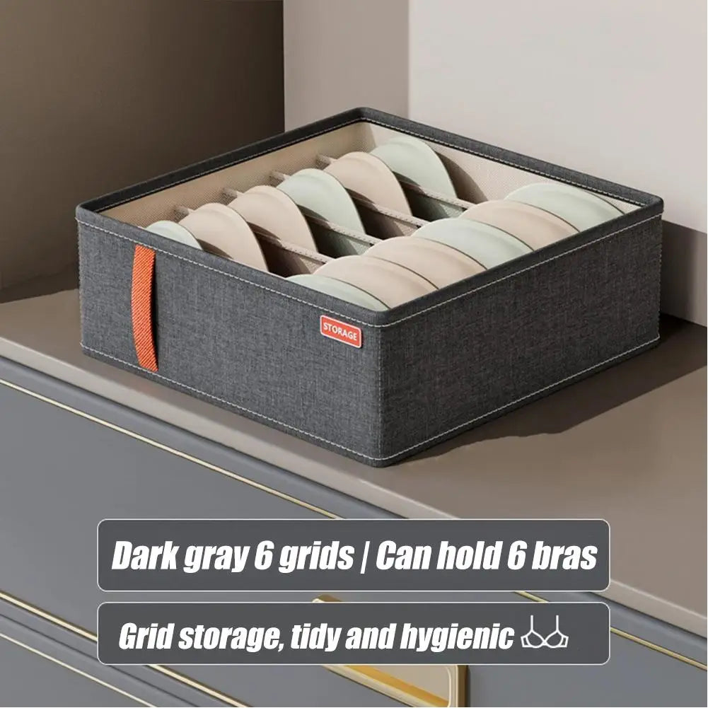 Drawer Storage Organizer Set - Compartment Boxes for Socks, Bras & Underwear in Dressers, Everstock