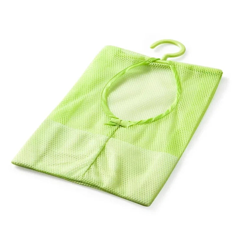 Mesh Storage Bag Organizer - Multifunctional Hanging Net Basket for Kids Toys, Socks & Clothes, Everstock