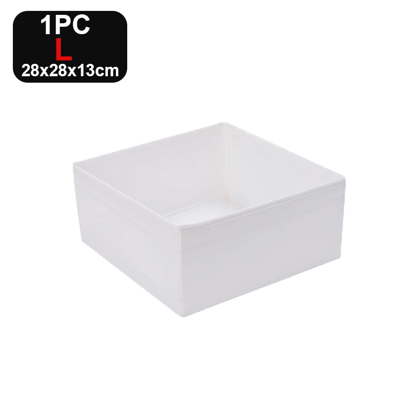 Foldable Compartment Storage Box - Wardrobe Organizer for Underwear, Jeans & Socks, Everstock