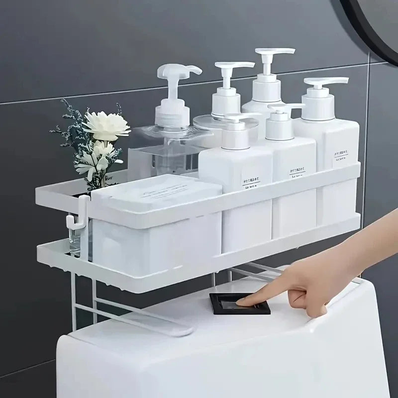 Over-the-Toilet Storage Shelf - Freestanding Organizer Rack for Bathroom Accessories, Everstock