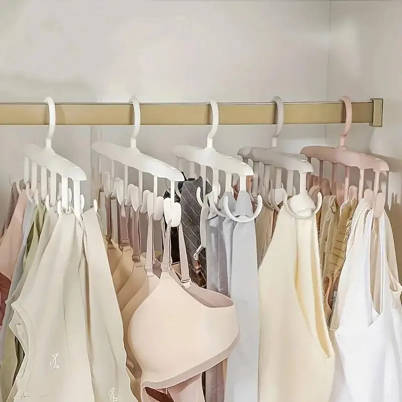 12-Hook Rotating Closet Organizer - Space-Saving Hanger for Ties, Belts & Accessories, Everstock