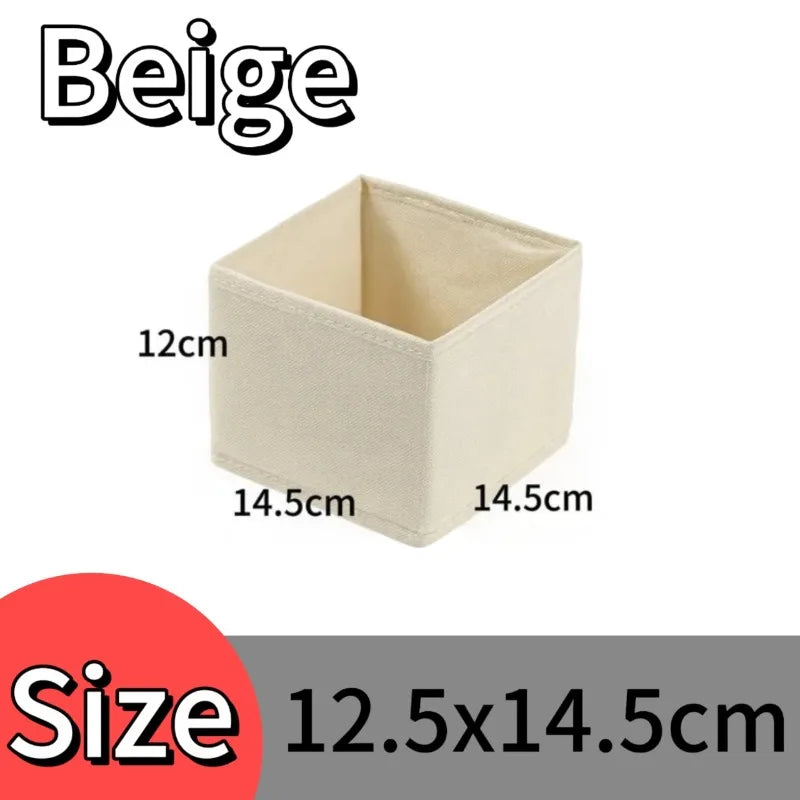 Foldable Wardrobe Storage Box - Cabinet Drawer Organizer for Underwear, Bras, Socks & Pants, Everstock