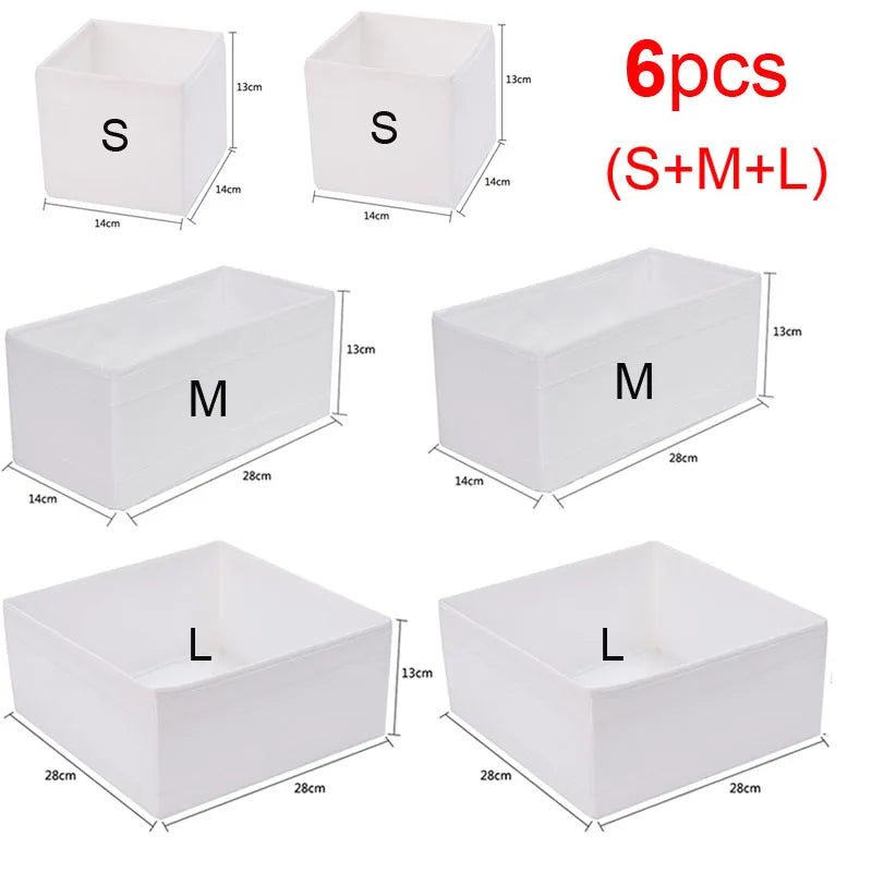 Underwear Closet Organizer Boxes - Cabinet & Drawer Storage for Folded Clothes, Wardrobe, Everstock