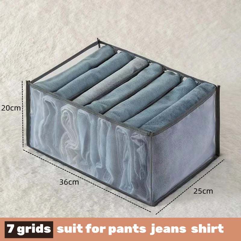 Drawer Divider Organizer Box - Storage for Underwear, Socks, Bras, Ties & Scarves, Wardrobe Clothes, Everstock