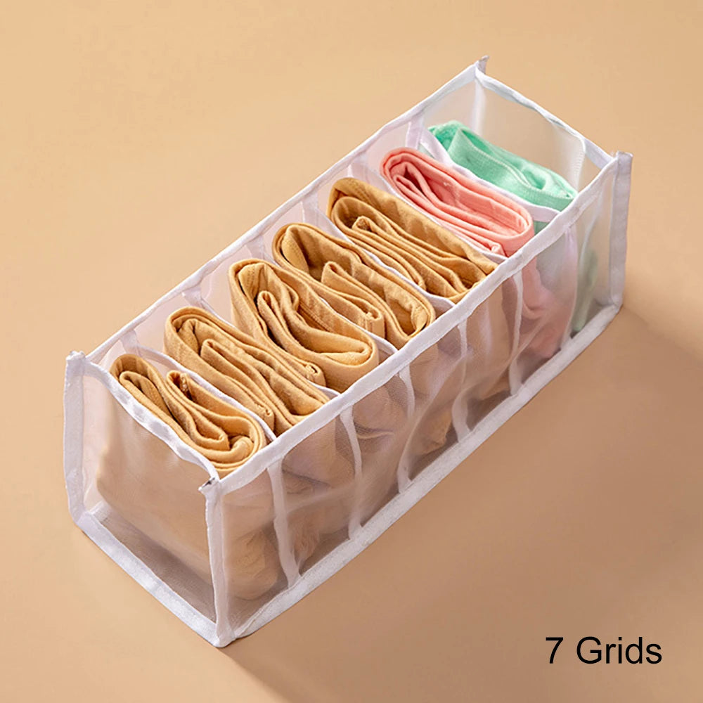 Wardrobe Drawer Divider Organizer - Cabinet Storage Boxes for Underwear, Bra, Socks & Panties, Dorm & Bedroom, Everstock