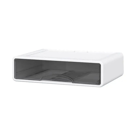 Desktop Organizer with Drawers - BPA-Free Plastic Storage Box for Stationery, Files and Cosmetics, Everstock