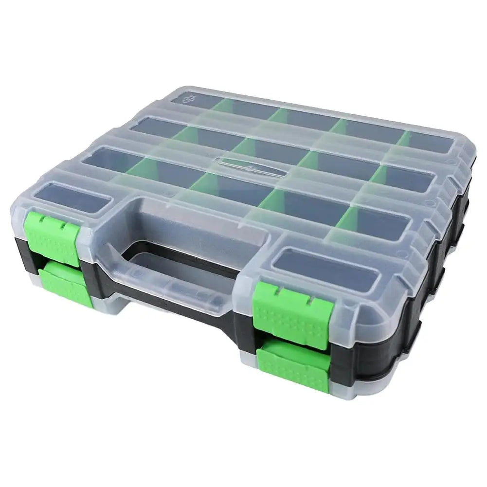 Hardware Storage Organizer Box - 34 Compartments with Dividers for Screws, Nuts & Bolts, Everstock