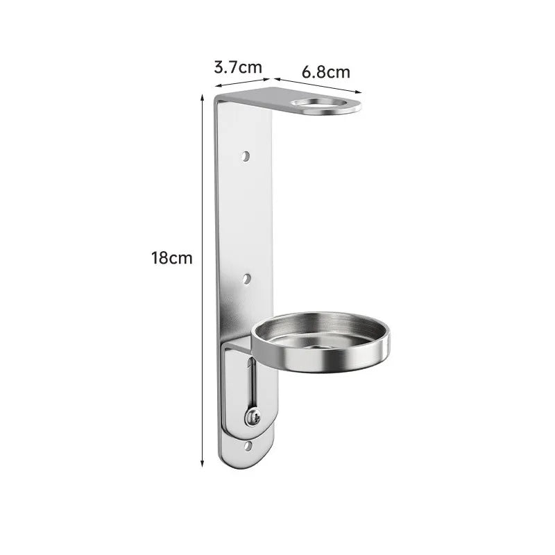 Space-Saving Soap Dispenser Storage Rack - Practical Organizer for Bathroom Shower Room, Everstock