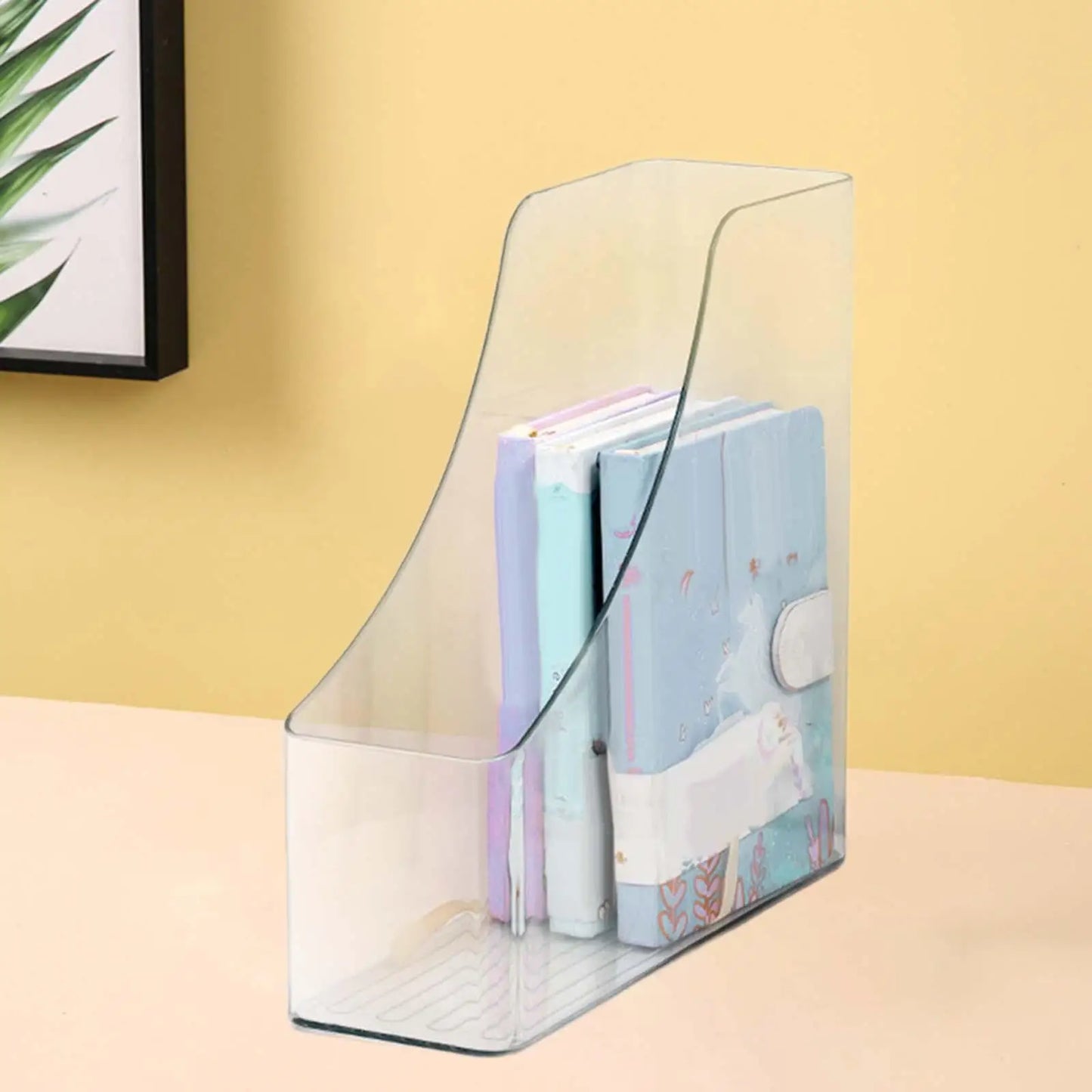Magazine & File Holder Rack - Document Organizer for Study, Home & School Desktops, Everstock