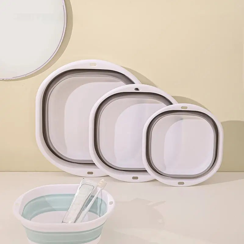 Large Foldable Storage Bin - Plastic Home Organizer Box for Laundry, Travel & Closet Storage, Everstock