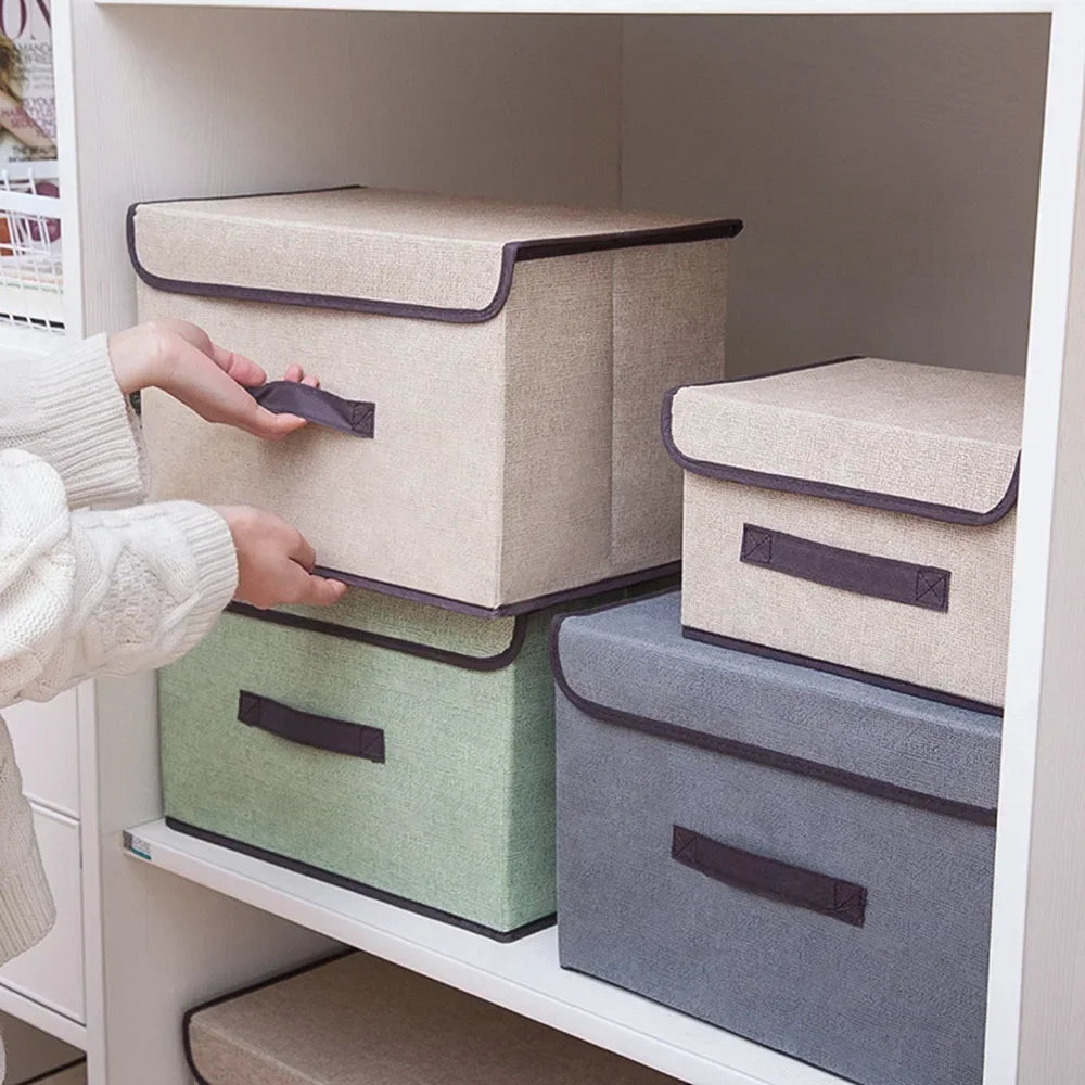 Cabinet Drawer Organizer for Clothes - Storage Boxes for Jeans, T-Shirts, Underwear & Socks, Wardrobe, Everstock