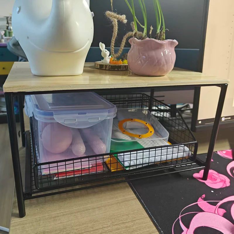 Kitchen Countertop Shelf Organizer - Multi-Use Rack for Microwave, Spices, Coffee Machine & Printer, Everstock