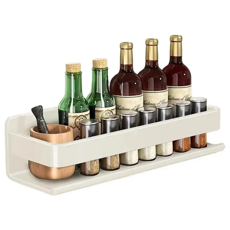 No-Drill Bathroom Shelf - Wall Mount Makeup & Shampoo Storage Rack for Kitchen & Bathroom, Everstock