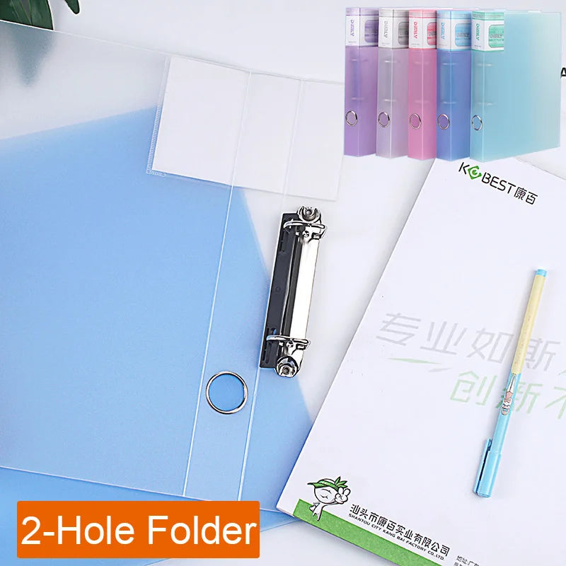 Desk Document Clip Organizer - A4 Binder & Loose-Leaf Folder Holder for School & Office, Everstock