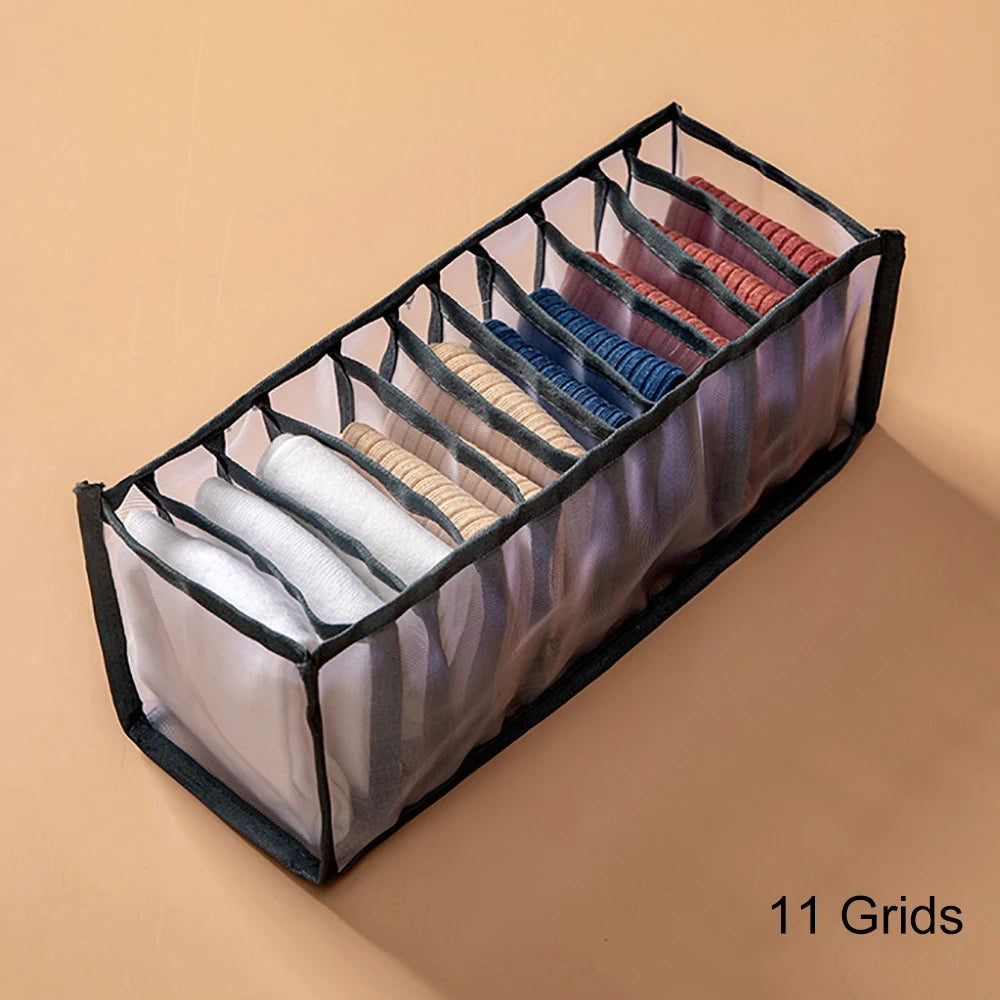 Wardrobe Drawer Divider Organizer - Cabinet Storage Boxes for Underwear, Bra, Socks & Panties, Dorm & Bedroom, Everstock