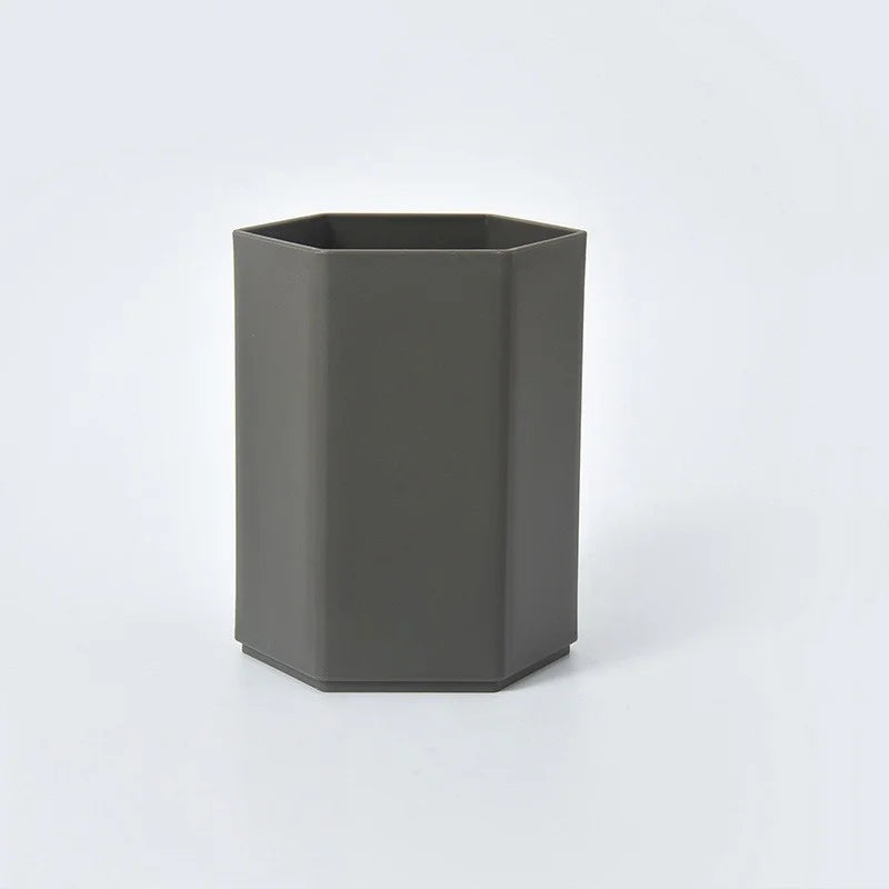 Desktop Pen Holder - Acrylic Organizer Cup for Pens, Pencils, Scissors and Desk Supplies, Home Office and Study, Everstock
