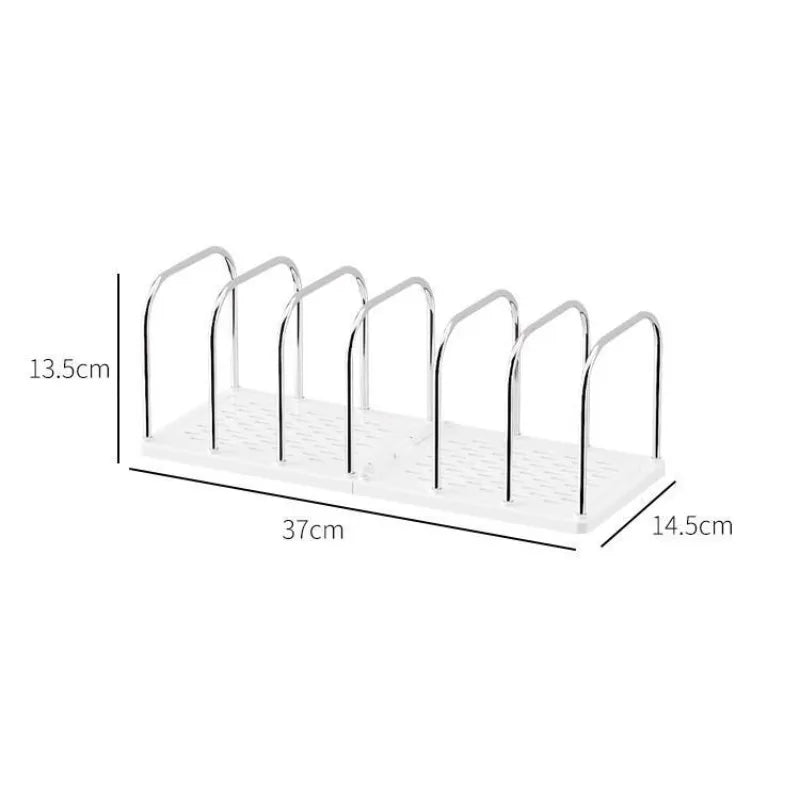 Desktop Bookshelf - Minimalist Desk Organizer Shelf with Non-Slip Base for Books, Files and Study Desks, Everstock
