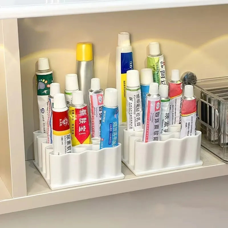 Desk Organizer Pen Holder - Multi-Compartment Stationery Rack for Pens, Tubes and Small Desk Supplies, Everstock