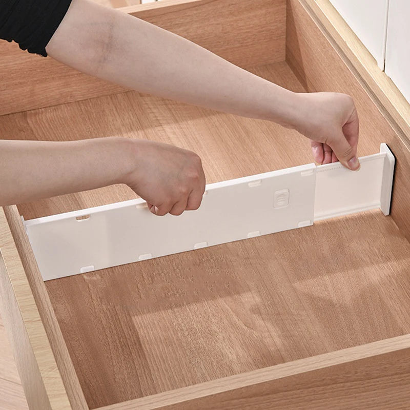 Expandable Drawer Divider - PP Partition Board for Underwear, Socks, Clothes & Kitchenware, Dresser Drawers, Everstock