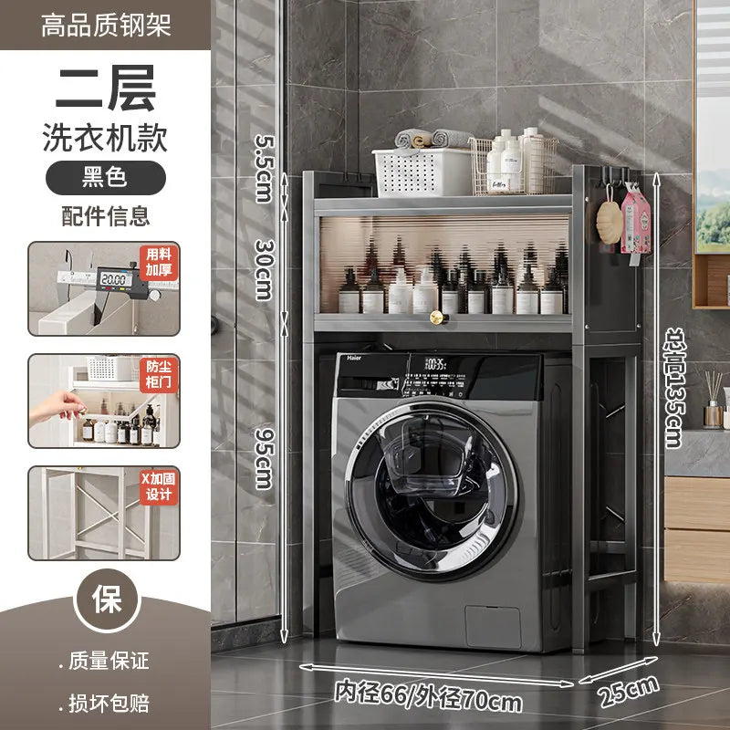 Corner Display Storage Shelf - Skincare & Toothbrush Organizer, Decorative Towel Shelf for Bathroom Countertop, Everstock