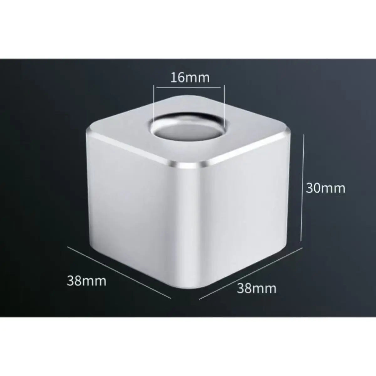Metal Pen Holder - Portable Aluminium Desk Organizer Cup with Non-Slip Base Pad for Pens, Brushes and Tools, Everstock