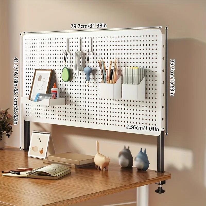 DIY Pegboard Desktop Organizer - Adjustable-Height Drawer Kit for Desks & Workspaces, Everstock