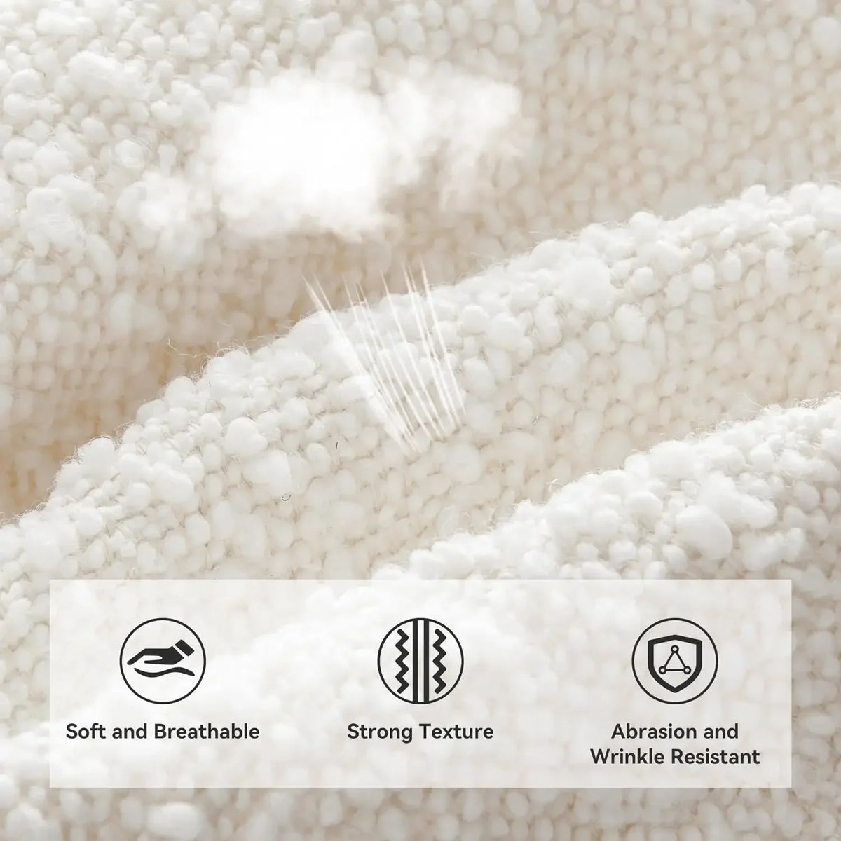 End of Bed Storage Bench - 49.2 Inch Cotton Linen Upholstered Ottoman Bench for Bedroom and Closet, Everstock
