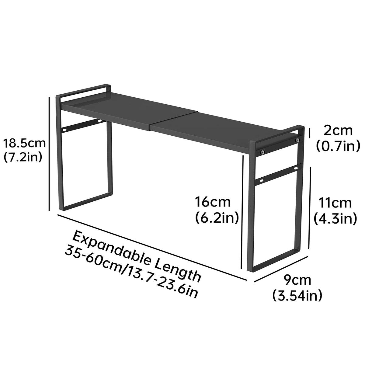 Bathroom Mirror Cabinet Storage Box - Partitioned Layered Organizer for Cosmetics & Toiletries, Everstock
