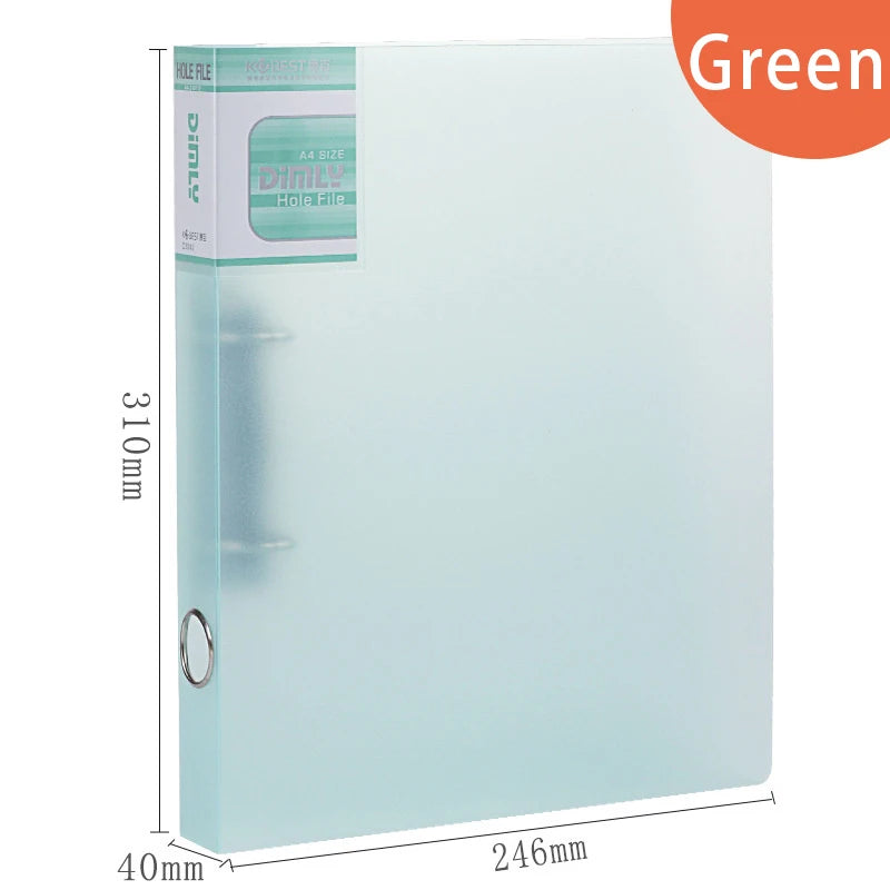 Desk Document Clip Organizer - A4 Binder & Loose-Leaf Folder Holder for School & Office, Everstock